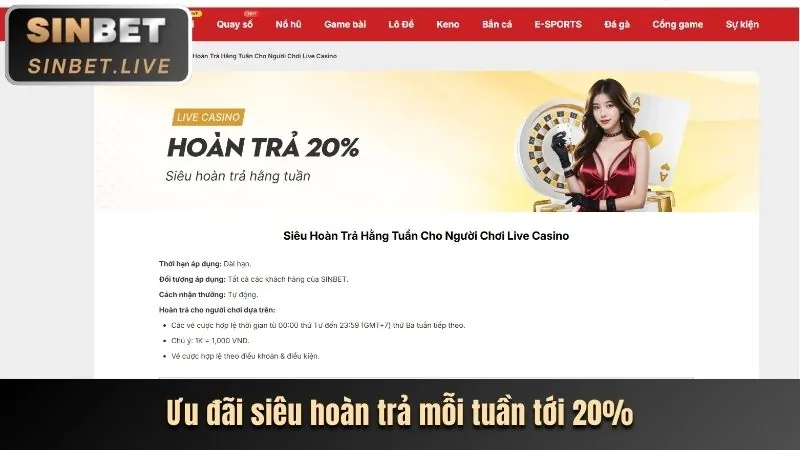 Giao diện người dùng Singbet mới